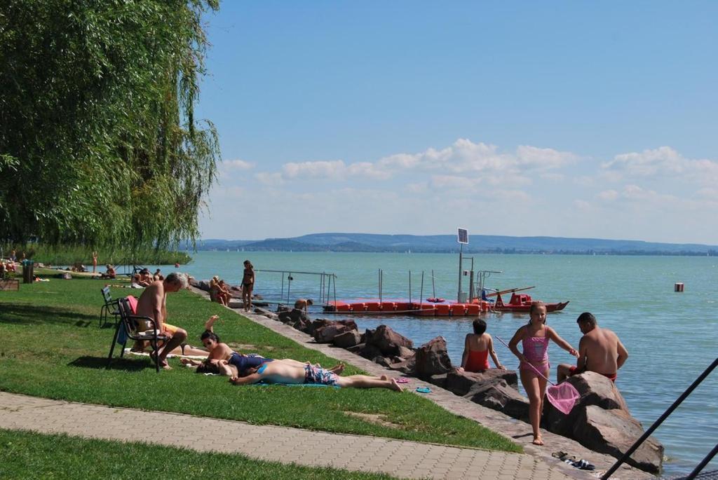 Balaton Wellness Tom Cat Nyaralo 1 Wellness Es 1 Gyermekbarat Apartmannal Kovagoors Екстериор снимка
